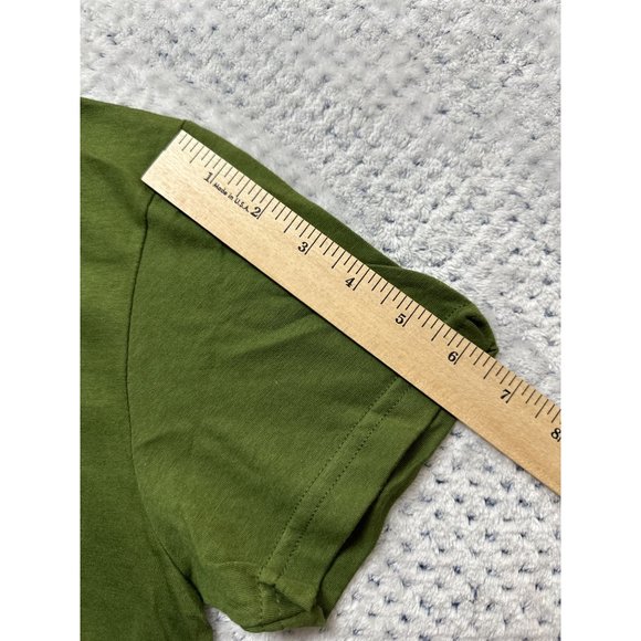 American Apparel Shirt Kids Large Green Hummers Suck Graphic Tee Short Sleeve - Picture 7 of 8